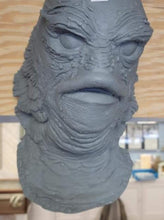 Load image into Gallery viewer, Creature from the Black Lagoon face cast bust