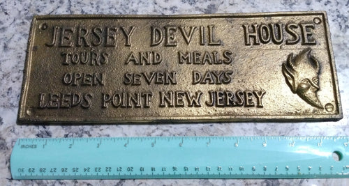 Jersey Devil Sticker #1 Leeds Point NJ folklore history