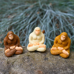 Bigfoot. Meditating Bigfoot. Bigfoot Toy