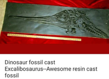 Load image into Gallery viewer, Ichtyosaurus cast Excalibosaurus marine reptile (TMF ICHTY 2)