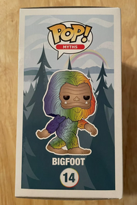 Funko Pop! Myths Bigfoot #14 Rainbow FUNKO Shop Limited Edition