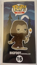 Laden Sie das Bild in den Galerie-Viewer, Funko Pop! Myths #16 Bigfoot with Marshmallow Stick Glow In The Dark FUNKO Shop Limited Edition