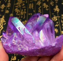 Load image into Gallery viewer, Natural Large Aura Angel Crystal Cluster Quartz Titanium Specimen Decor Healing Properties