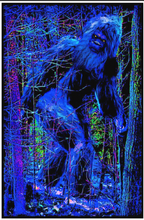 Load image into Gallery viewer, Bigfoot Blacklight Poster