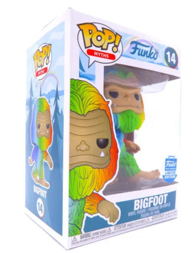 Funko Pop! Myths Bigfoot #14 Rainbow FUNKO Shop Limited Edition