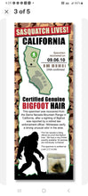 画像をギャラリービューアに読み込む, Bigfoot Novelty Bigfoot Sasquatch Hair Sample - Tracking Hunter Hunting -