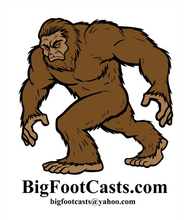 Load image into Gallery viewer, 2005 Baby Bigfoot cast Bigfoot print cast