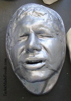 Han Solo / Harrison Ford as Han Solo life mask (life cast) Star Wars Empire Strikes Back