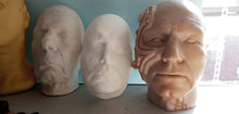 Load image into Gallery viewer, William Shatner Star Trek Captain Kirk Cast Mask Life cast Life mask