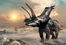 Laden Sie das Bild in den Galerie-Viewer, Triceratops Horns cast replica (double horn)