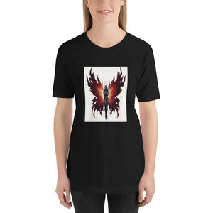 Rainbow Mothman Short-Sleeve Unisex T-Shirt