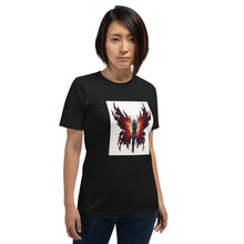 Laden Sie das Bild in den Galerie-Viewer, Rainbow Mothman Short-Sleeve Unisex T-Shirt