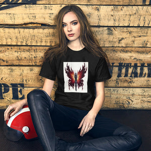 Rainbow Mothman Short-Sleeve Unisex T-Shirt