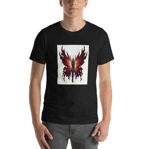 Rainbow Mothman Short-Sleeve Unisex T-Shirt