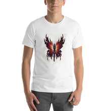 Laden Sie das Bild in den Galerie-Viewer, Rainbow Mothman Short-Sleeve Unisex T-Shirt